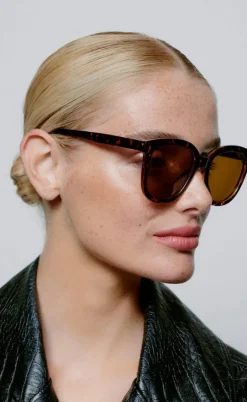 A. Kjærbede Solbriller - Billy - Demi Tortoise