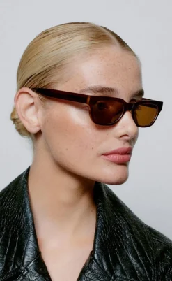 A. Kjærbede Solbriller - Bror - Brown/Demi Light Brown Transperent