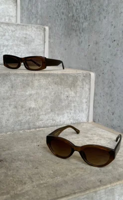 A. Kjærbede Solbriller - Bror - Brown/Demi Light Brown Transperent