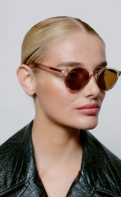 A. Kjærbede Solbriller - Marvin - Champagne