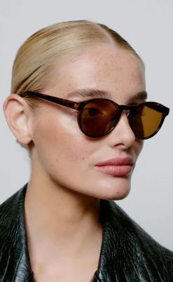 A. Kjærbede Solbriller - Marvin - Demi Tortoise