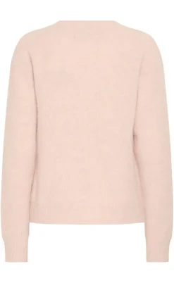 BALL Original Striktrøje - Stacy - Mauve Chalk Melange