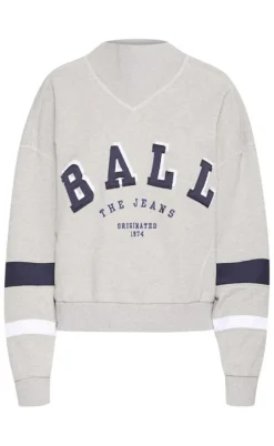 BALL Original Sweatshirt - Fossati - Medium Grey Melange