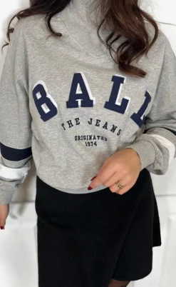 BALL Original Sweatshirt - Fossati - Medium Grey Melange