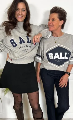 BALL Original Sweatshirt - Fossati - Medium Grey Melange