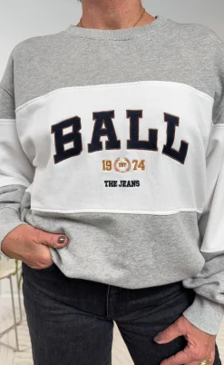 BALL Original Sweatshirt - Montana - Medium Grey Melange