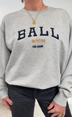 BALL Original Sweatshirt - Taylor - Medium Grey Melange