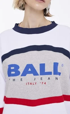 BALL Original Sweatshirt - Luca - Medium Grey Melange