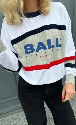 BALL Original Sweatshirt - Luca - Medium Grey Melange