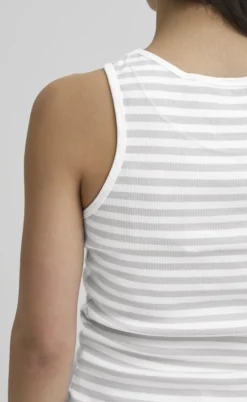 BALL Original Top - Altobelli - Blanc de Blanc w. Grey Melange