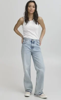 BALL Original Top - Altobelli - Blanc de Blanc w. Grey Melange