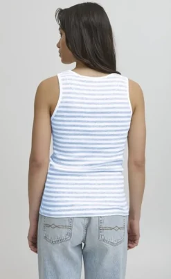 BALL Original Top - Altobelli - Blanc de Blanc w. Powder Blue