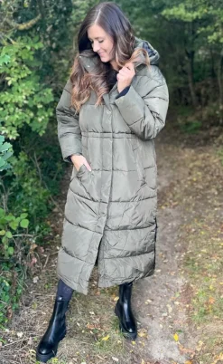 Basic Apparel Jakke - Dagmar Coat - Dark Army