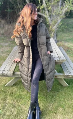 Basic Apparel Jakke - Dagmar Coat - Dark Army