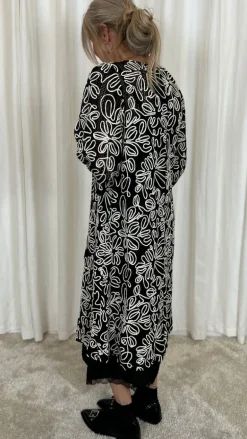 Black Colour Kjole - Ally - Black