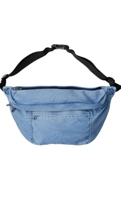Black Colour Taske - Asra - Lt. Denim Blue