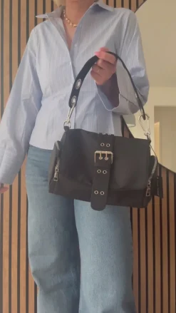 Black Colour Taske - Varla - Black