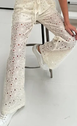 Continue Bukser - Roberta - Off White