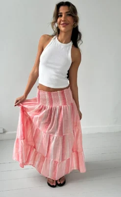 Continue Nederdel - Majse - Pastel Pink