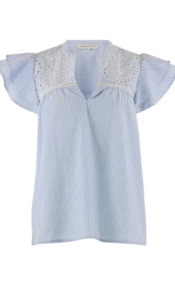 Continue Top - Christel - Blue Stripe