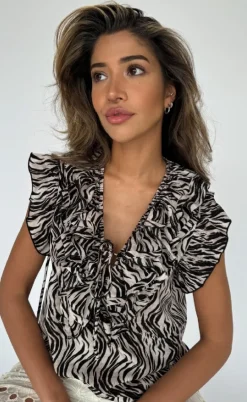 Continue Top - Ellie - Zebra