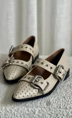 Copenhagen Shoes Ballerinaer - Future Vibes - Beige