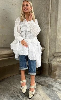 Copenhagen Shoes Ballerinaer - Future Vibes - Beige