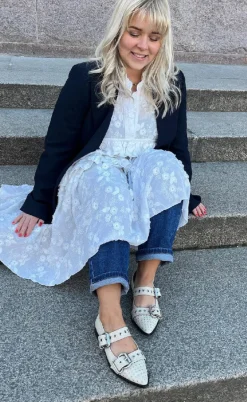 Copenhagen Shoes Ballerinaer - Future Vibes - Beige