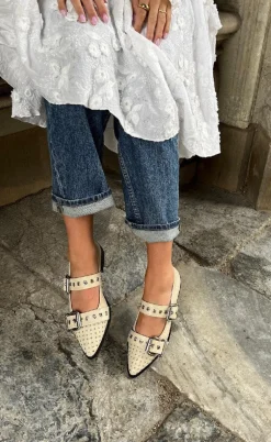 Copenhagen Shoes Ballerinaer - Future Vibes - Beige