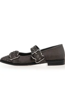 Copenhagen Shoes Ballerinaer - Future Vibes - Black Denim