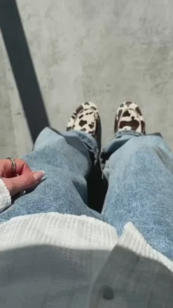 Copenhagen Shoes Loafers - Savannah  - White/Brown