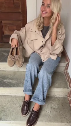 Copenhagen Shoes Loafers - The Walk - Leather Brown