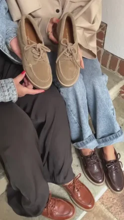 Copenhagen Shoes Loafers - The Walk - Suede Biscuit