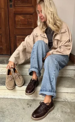 Copenhagen Shoes Loafers - The Walk - Suede Biscuit