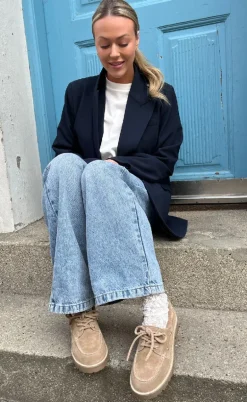 Copenhagen Shoes Loafers - The Walk - Suede Biscuit