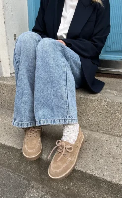 Copenhagen Shoes Loafers - The Walk - Suede Biscuit