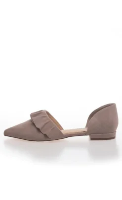 Copenhagen Shoes Loafers / Ballerina - New Romance Suede - Beige