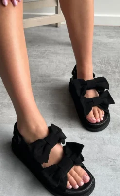 Copenhagen Shoes Sandal - Come To Me Suede - Black