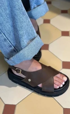 Copenhagen Shoes Sandal - Summertime - Dark Brown