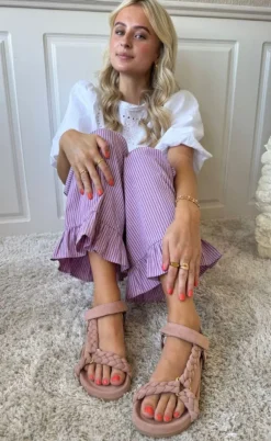 Copenhagen Shoes Sandaler - Beach Suede - Papaya