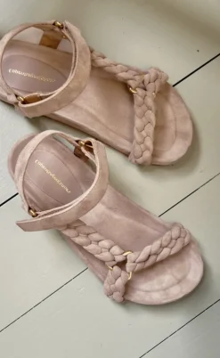 Copenhagen Shoes Sandaler - Beach Suede - Papaya