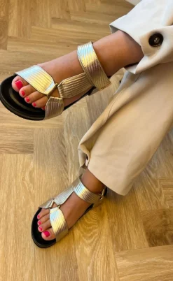 Copenhagen Shoes Sandaler - Carrie Leather - Gold