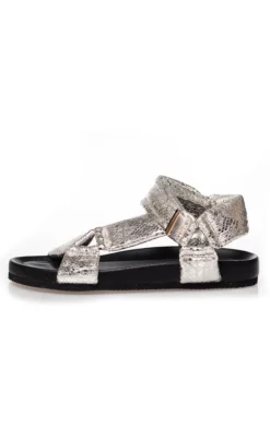 Copenhagen Shoes Sandaler - Carrie Moon - Silver Snake