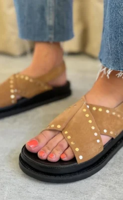 Copenhagen Shoes Sandaler - Stronger Studs - Safari