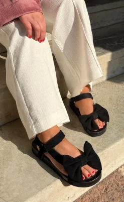 Copenhagen Shoes Sandaler By Josefine Valentin - Sky And Diamonds - Black