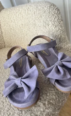 Copenhagen Shoes Sandaler By Josefine Valentin - Sky And Diamonds Suede - Lavender