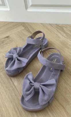 Copenhagen Shoes Sandaler By Josefine Valentin - Sky And Diamonds Suede - Lavender