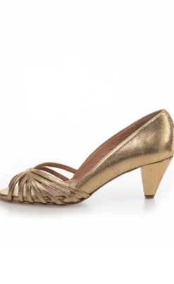 Copenhagen Shoes Stiletter - All I Need - Gold Platino