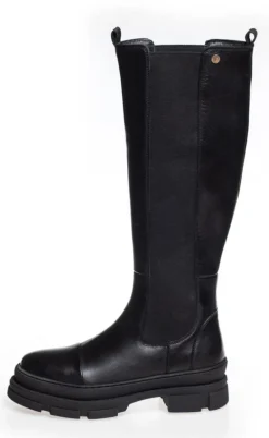 Copenhagen Shoes Støvle - Follow Me - Black (With Black Stiches)