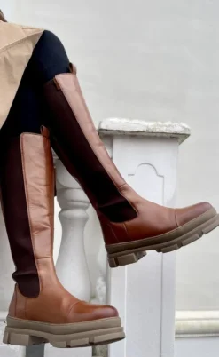 Copenhagen Shoes Støvle - Follow Me - Cognac